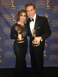 Leonardo D'ALmagro-Leslie Montoya-Univision-Despierta Austin-Emmy